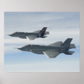 Poster F-35A Lightning II Joint Strike Fighters (Devant)