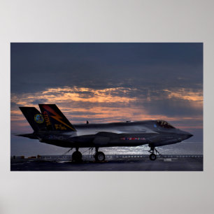 Poster F-35B Éclair II