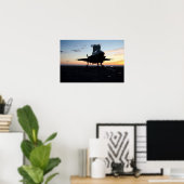 Poster F-35B Éclair II (Bureau à domicile)