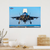 POSTER F-35B ÉCLAIRAGE II (Cuisine)
