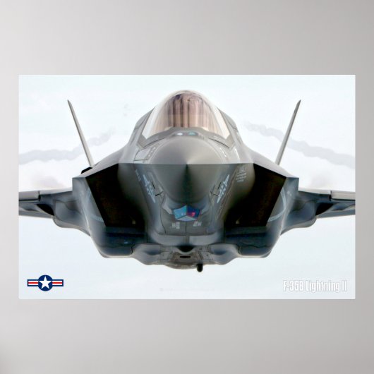 POSTER F-35B ÉCLAIRAGE II (Devant)