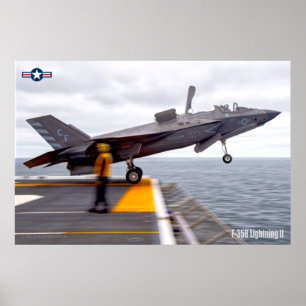 POSTER F-35B ÉCLAIRAGE II