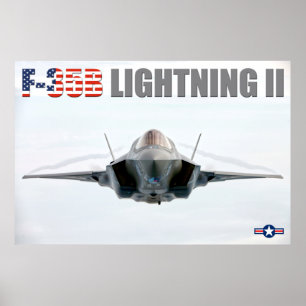 POSTER F-35B ÉCLAIRAGE II