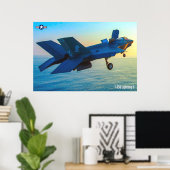 POSTER F-35B LIGHTNING II (Bureau à domicile)
