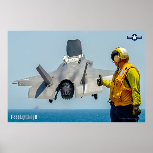 POSTER F-35B LIGHTNING II (Devant)