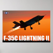 POSTER F-35C (Devant)