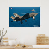 POSTER F-35C ÉCLAIRAGE II (Cuisine)