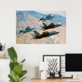 POSTER F-35C LIGHTNING II (Bureau à domicile)