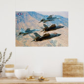POSTER F-35C LIGHTNING II (Cuisine)