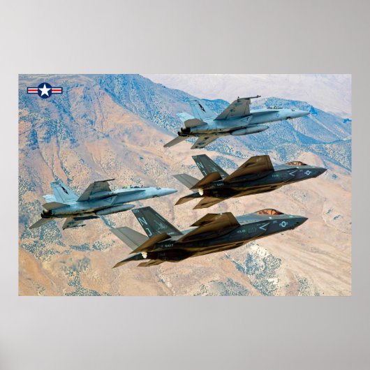 POSTER F-35C LIGHTNING II (Devant)