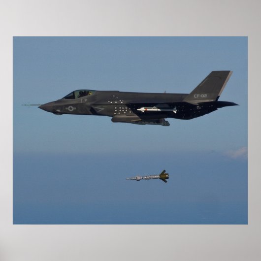 Poster F-35C Lightning II (Devant)