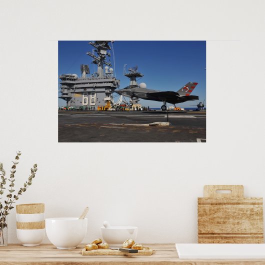 Poster F-35C Lightning II (Cuisine)