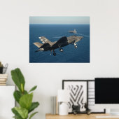 Poster F-35C Lightning II (Bureau à domicile)