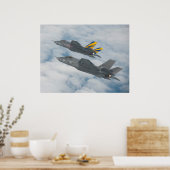 Poster F-35C Lightning II (Cuisine)