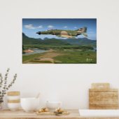 Poster "F-4 Passe basse" (Cuisine)