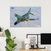 POSTER F-4 PHANTOM (Bureau à domicile)