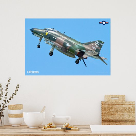 POSTER F-4 PHANTOM (Cuisine)