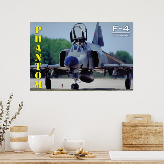 POSTER F-4 PHANTOM (Cuisine)