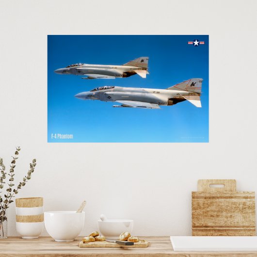 POSTER F-4 PHANTOM (Cuisine)