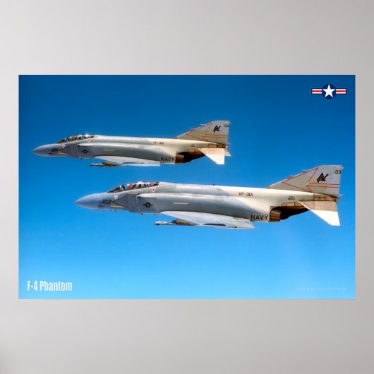 POSTER F-4 PHANTOM (Devant)