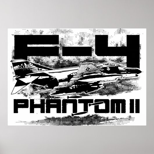 Poster F-4 Phantom II (Devant)