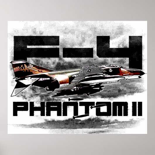 Poster F-4 Phantom II (Devant)