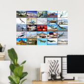 POSTER F-4 PHANTOM II "MONTAGE" (Bureau à domicile)