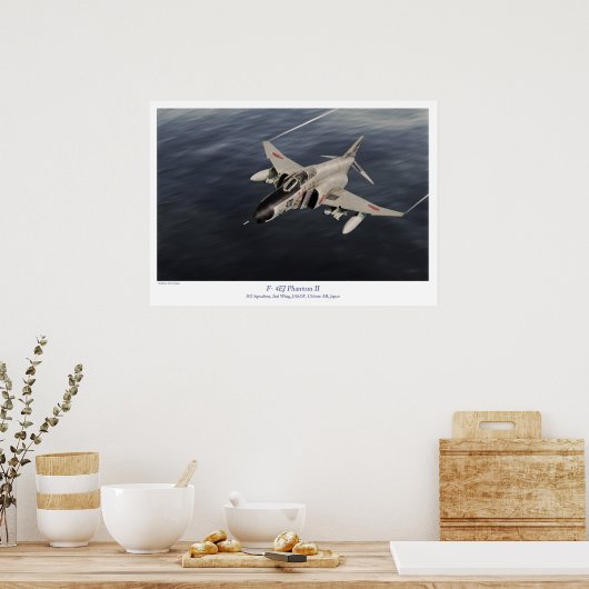 Poster F-4EJ Phantom II (Cuisine)