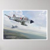 Poster F- 4EJ Phantom II 302e escadron, 2e Escadre, JASDF (Devant)