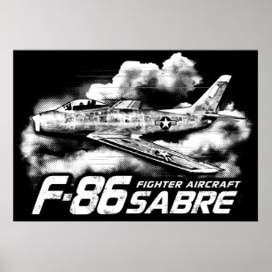 Poster F-86 Sabre