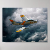 Poster F-86 Sabre (Devant)