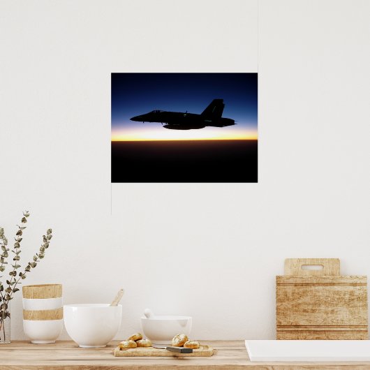 Poster F/A-18 Hornet (Cuisine)