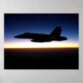 Poster F/A-18 Hornet (Devant)