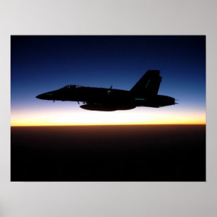 Poster F/A-18 Hornet