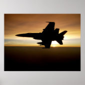 Poster F/A-18 Hornet (Devant)