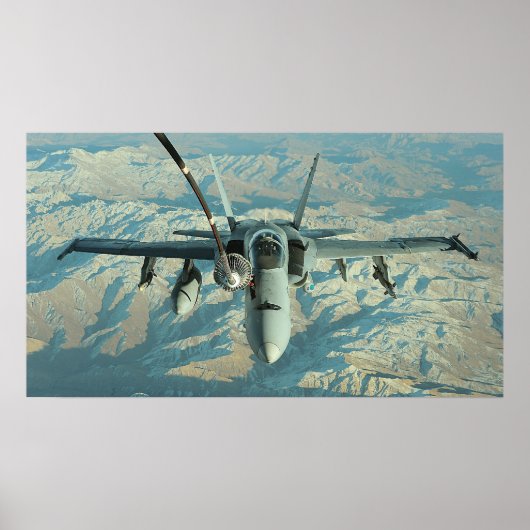 Poster F/A-18 Hornet (Devant)
