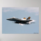 Poster F/A-18 Hornet (Devant)