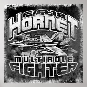 Poster F/A-18 Hornet