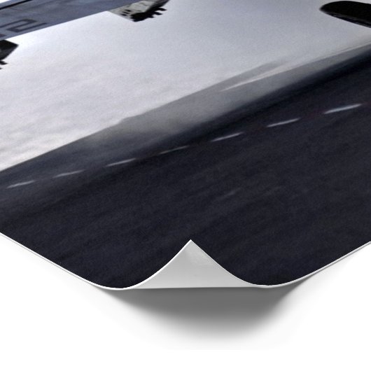 Poster F/A-18C Décollage après-feu Hornet (Coin)