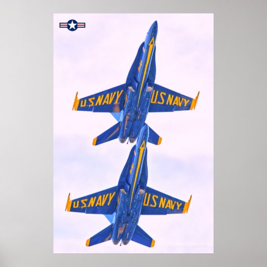 POSTER F/A-18C HORNET (Devant)