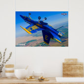 POSTER F/A-18C HORNET (Cuisine)