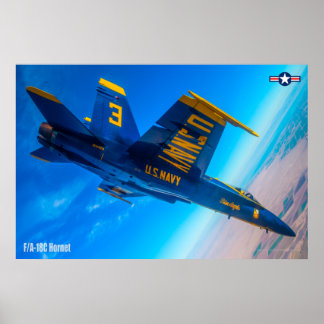 POSTER F/A-18C HORNET