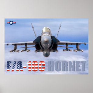 POSTER F/A-18C HORNET