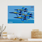 POSTER F/A-18C HORNET (Cuisine)