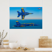 POSTER F/A-18C HORNET (Cuisine)