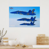 POSTER F/A-18C HORNET (Cuisine)