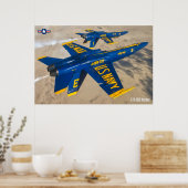 POSTER F/A-18C HORNET (Cuisine)