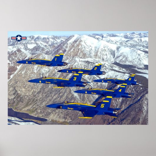 POSTER F/A-18C HORNET (Devant)