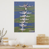 POSTER F/A-18C HORNET (Cuisine)