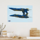 POSTER F/A-18C HORNET (Cuisine)